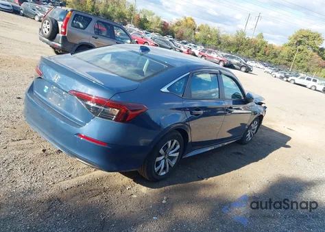 2025 Honda Civic Lx z USA, uszkodzony, nr VIN 2HGFE2F27SH589726